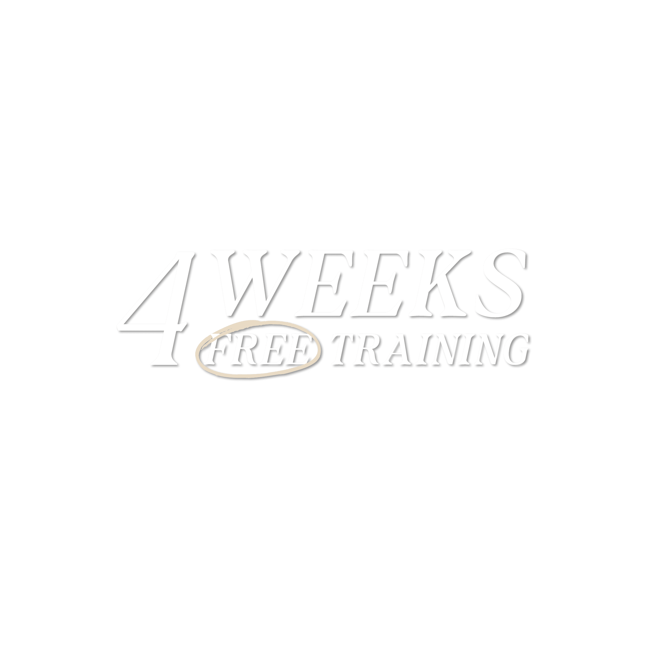 4 weeks free training offer